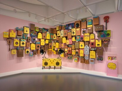 Osgemeos, Endless story, exhibition view. Courtesy of Hirshhorn Museum and Sculpture Garden