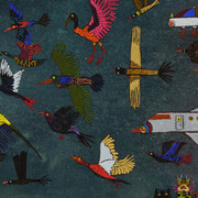 Doowon Lee, Stormy night flight (detail), 2026. Courtesy of ACA Galleries