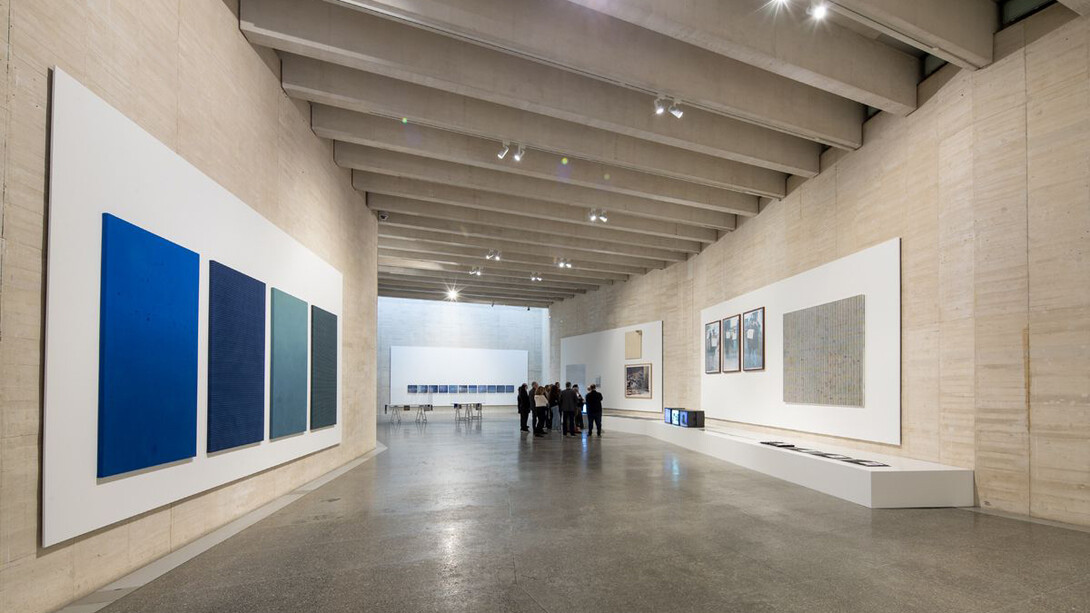 Various artists, Nothing, like something, happens anywhere, exhibition view. Courtesy of MUSAC