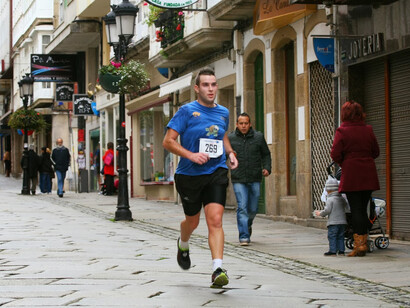 Carrera por el centro de la ciudad