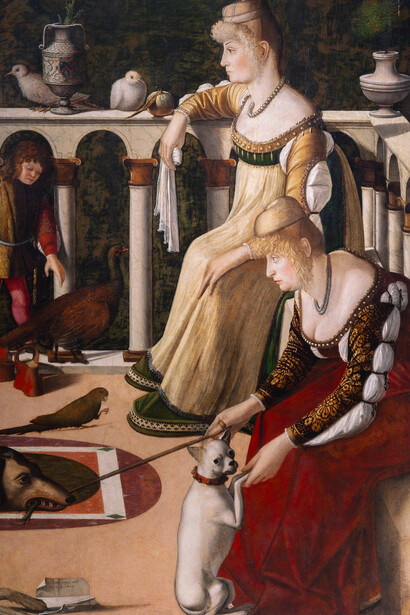 Carpaccio, Due Dame - Venezia, Italia, Musei civici veneziani, Museo Correr