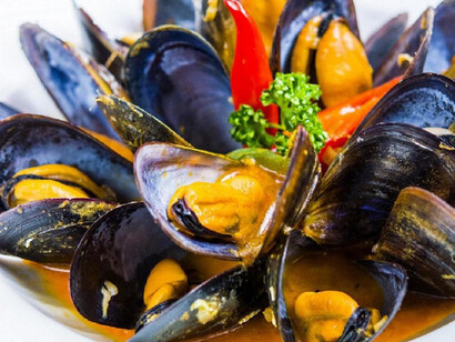 Mejillones en Café Oliver