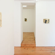 Raphael Tepedino, Preferi dormir, vista da exposição. Cortesão da Kubikgallery