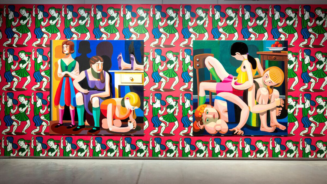 Christoph Ruckhäberle, The fourth wall, exhibition view. Courtesy of Drents Museum