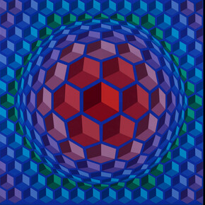 Victor Vasarely. Courtesy of Museum Städel