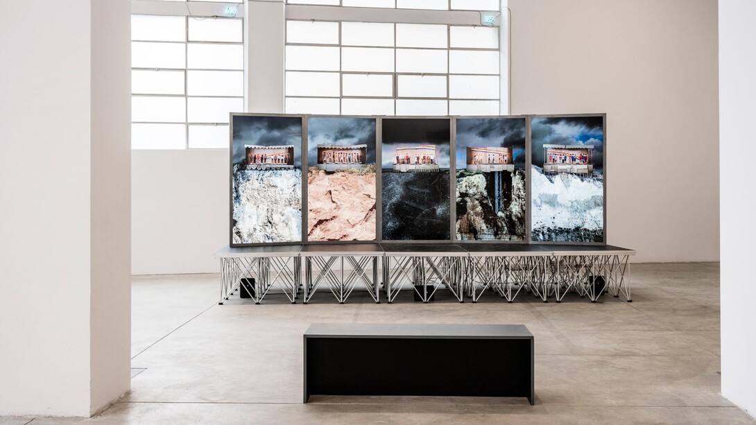 Mitja Tušek and Bertille Bak, Wait and see, exhibition view. Courtesy of Centrale