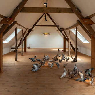 Guust Mathys, Take a closer look, exhibition view. Courtesy of Verduyn Gallery