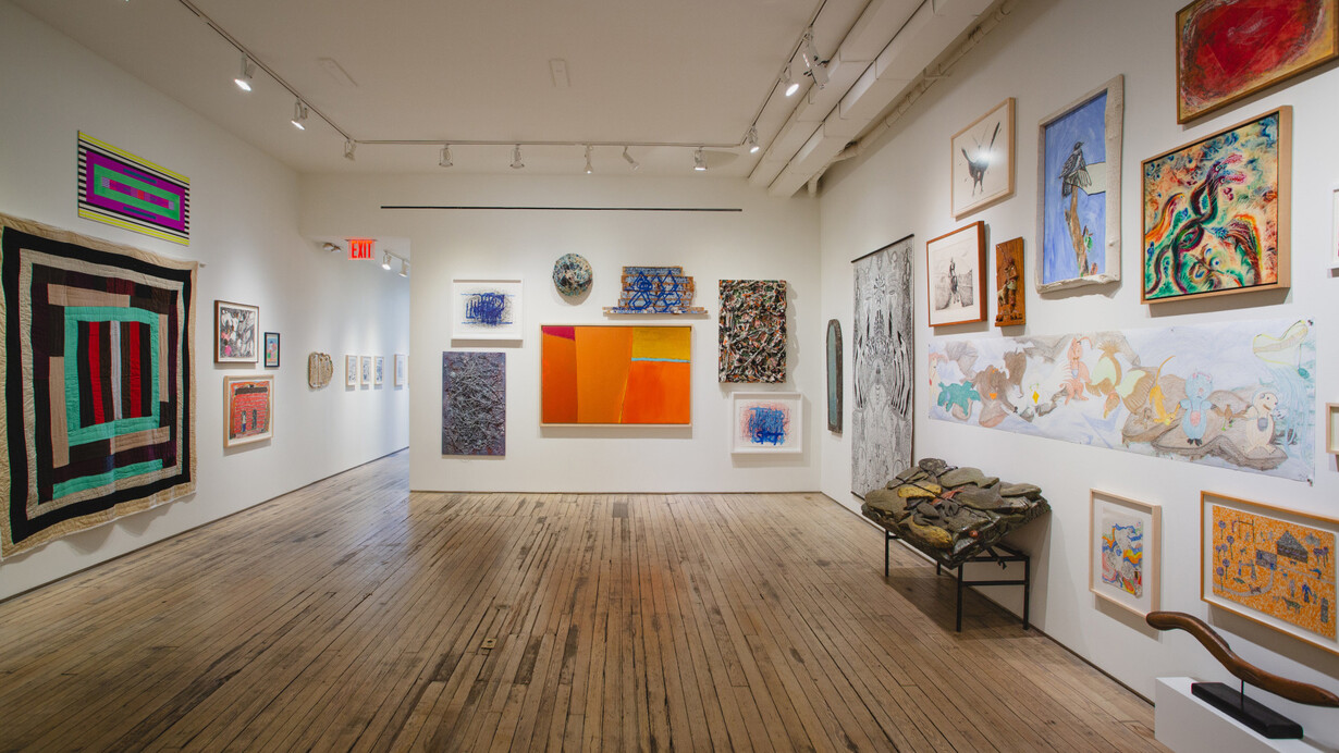 Various artists, So long, Bowery! Exhibition view. Courtesy of Andrew Edlin Gallery