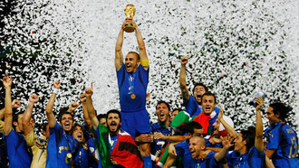 La nazionale solleva la Coppa del Mondo 2006