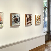 Sam Scott, Trees dream of water, exhibition view. Courtesy of William Havu Gallery