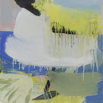 Eamon Colman, To shun the hurries of the public way, 2015, oil on linen, 50 x 50 cm