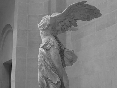Nike di Samotracia, Louvre, Parigi, Francia