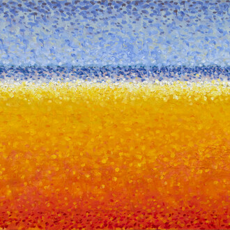 Paul Resika, The beach #2 (detail), 2025. Courtesy of Bookstein Projects