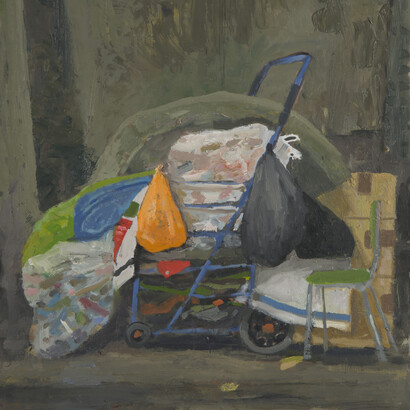 Danny Turitz. Cart#4, 12x14