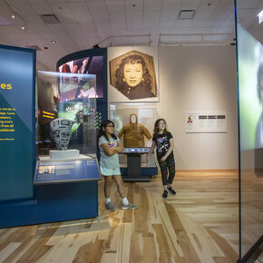 Native truths: our voices, our stories, exhibition view. Courtesy of Field Museum