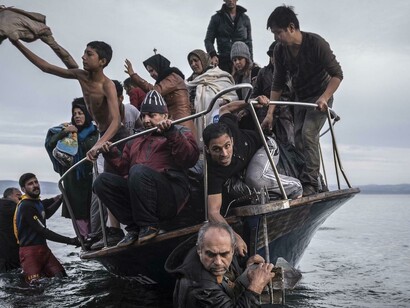 Migrantes sirios