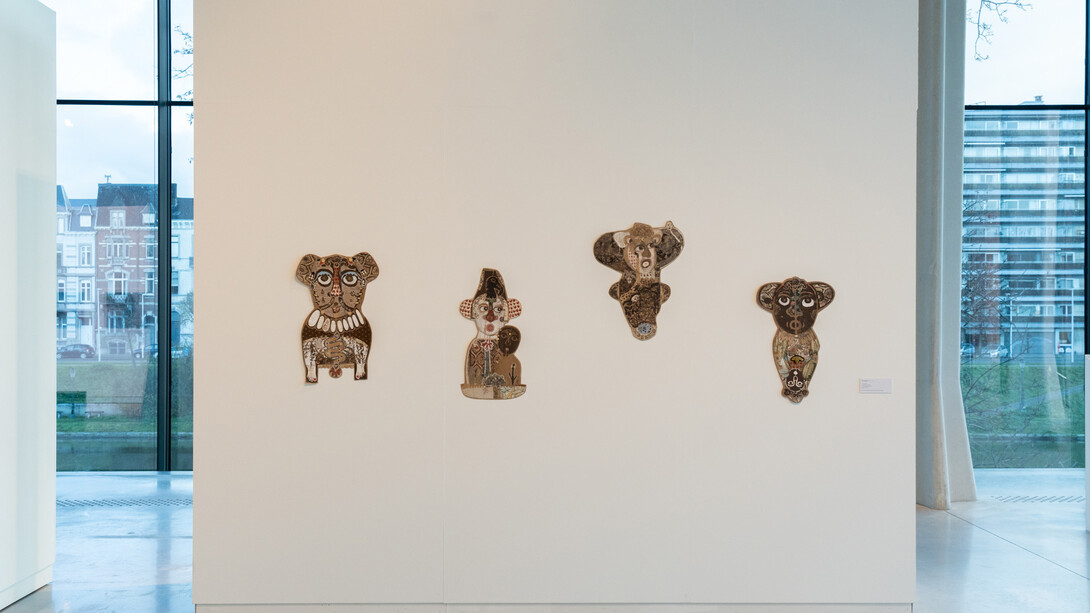 Verschiedene Künstler, Internationale triennale der zeitgenössischen gravur, ausstellungsansicht. Mit freundlicher genehmigung von La Boverie