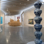 Ai Weiwei, Don Quixote, vista de exhibición. Cortesía del MUSAC