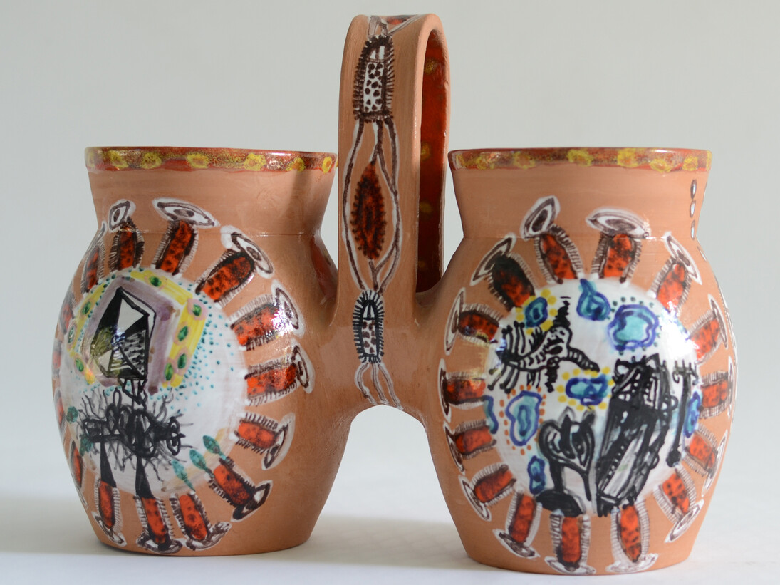 Nicolás Leiva, Montecchio Emilia II, Ceramic, 1999