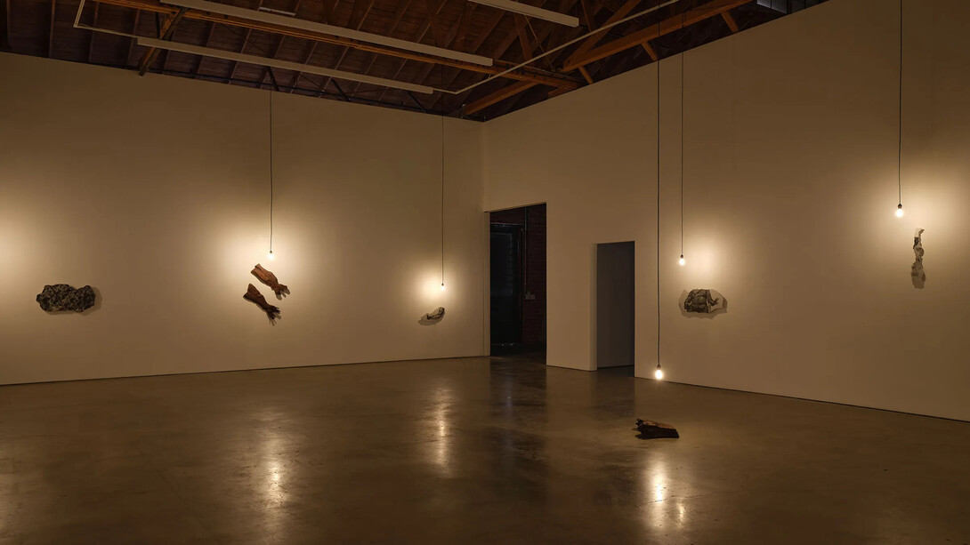Amol K Patil, The piled up traces, exhibition view. Courtesy of François Ghebaly Gallery
