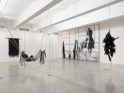 Monica Bonvicini, Put all heaven in a rage, exhibition view. Courtesy of Tanya Bonakdar Gallery