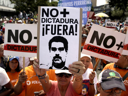 Protestas en Venezuela contra el régimen de Nicolás Maduro
