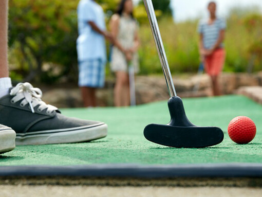 Mini Golf at the IMA. Courtesy of IMA