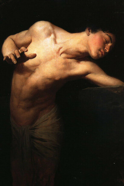 «Narcissus», Gyula Benczúr