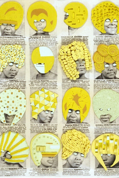 Ellen Gallagher with Edgar Cleijne. Courtesy of WIELS