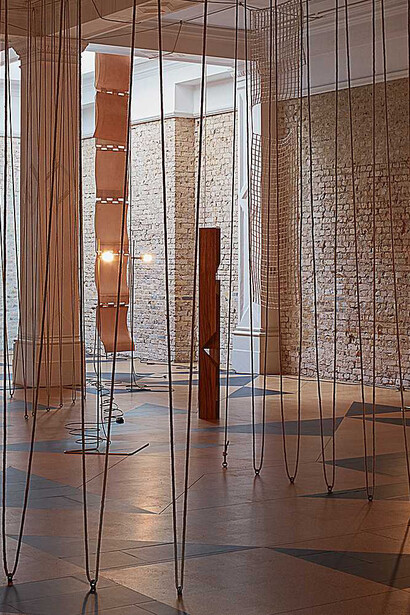 The Zurich Art Prize 2019 goes to Leonor Antunes. Courtesy of Museum Haus Konstruktiv
