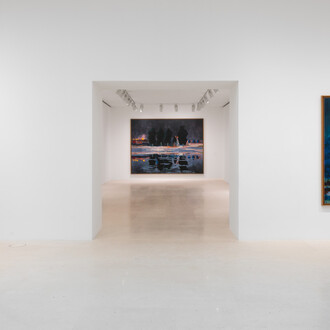 Harold Ancart, Maison Ancart, vue de l'exposition. Avec l'aimable autorisation de Gagosian