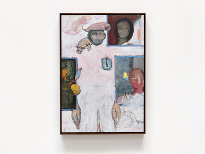 Magnus Plessen, In my studio. Courtesy of Galerie Lelong 