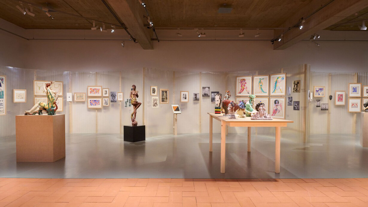 Vally Wieselthier, Ceramic sculptor, exhibition view. Courtesy of MAK