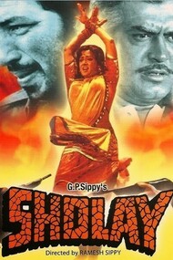 Sholay (1974) - promotional poster