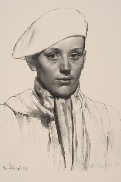 Gerald Brockhurst. Courtesy of The Fine Art Society