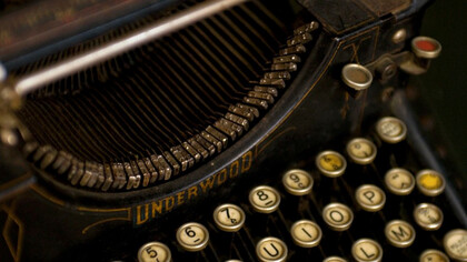 La célebre máquina de escribir Underwood