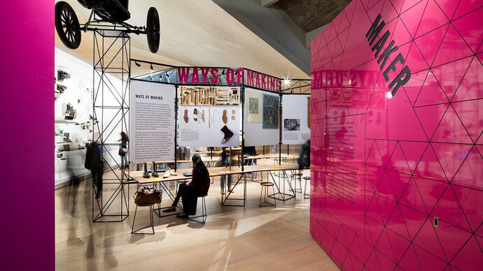 Designer maker user, exhibition view. Courtesy of Design Museum