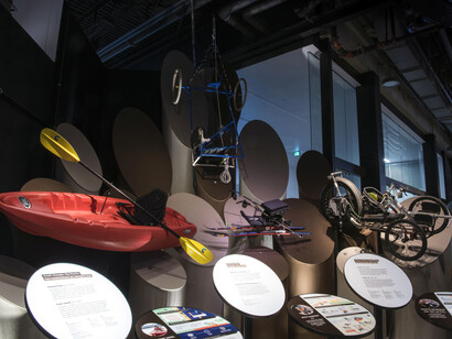 Into the great outdoors, exhibition view. Courtesy of Ingenium. The Canada Science and Technology Museum 