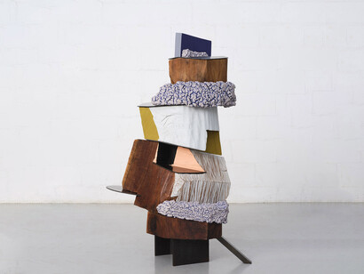 Arlene Shechet, Relative: split infinitives. Courtesy of Galerie Lelong