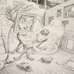 Tom Torluemke, Primary inspiration, 2023. Courtesy of Bert Green Fine Art