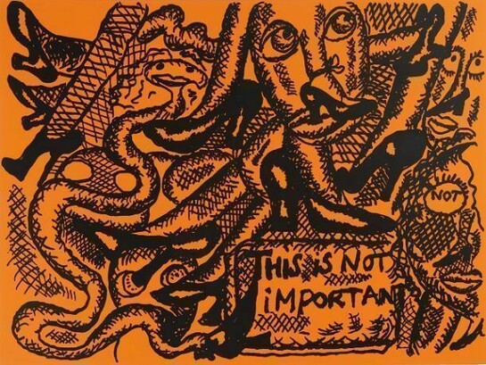 Bjarne Melgaard, Untitled, 2013, Oil on canvas, 79 x 118 x 2 inches