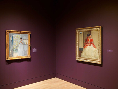 Helen McNicoll, An impressionist journey, exhibition view. Courtesy of AGH