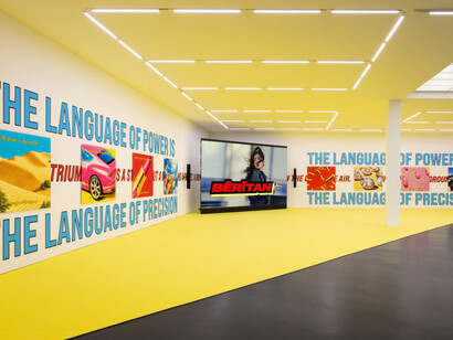 Cemile Sahin, Road runner, exhibition view. Courtesy of Esther Schipper 