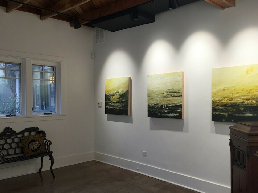 Lillian Abel. Past to Present, Exhibition view. Courtesy of The Taj Art Studio Gallery