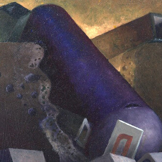 Stuart Elliott, Mauve dump D (detail), 2025. Courtesy of Art Collective WA