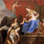 Gaspar de Crayer, The coronation of Saint Rosalia, 1644