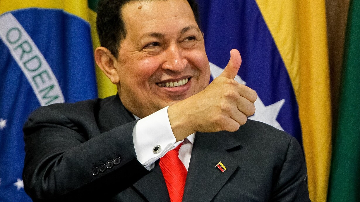 El ex presidente venezolano Hugo Chávez