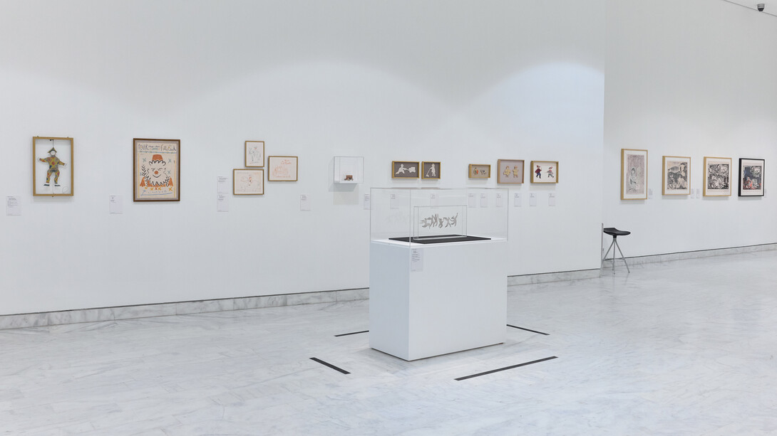 Crecer entre dos artistas. Homenaje a Claude Picasso, vista de exhibición. Cortesía del Museu Picasso