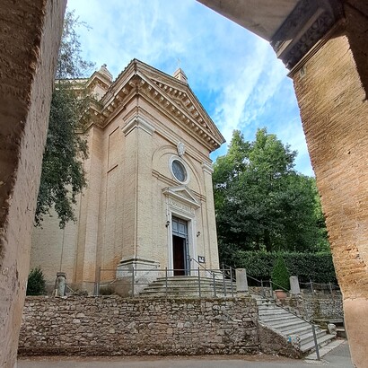 Chiesa di Santa Maria Scala Coeli, facciata principale, progettata dall’architetto Giacomo della Porta nel 1582, ph. Angelica Maria Luciani 