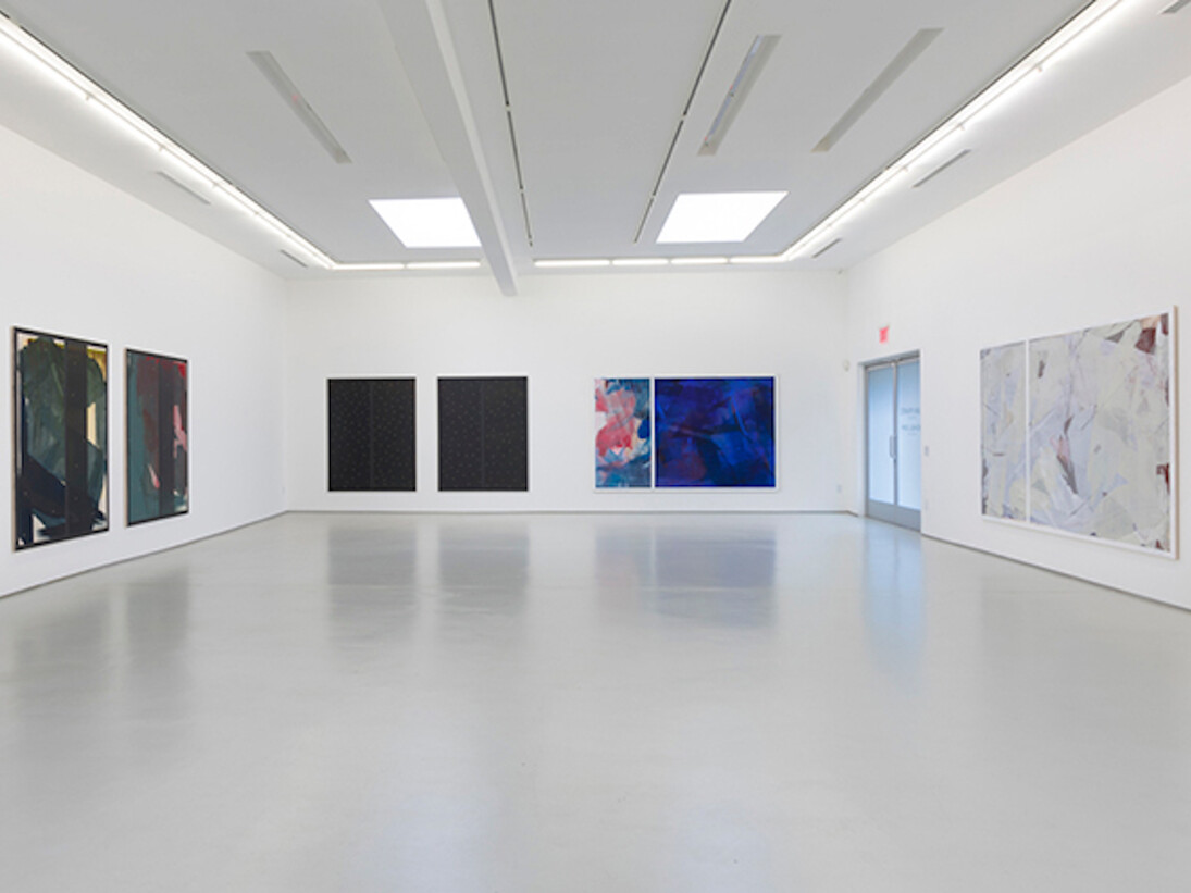 Egan Frantz. The Oat Paintings, Exhibition view. Courtesy of Roberts & Tilton